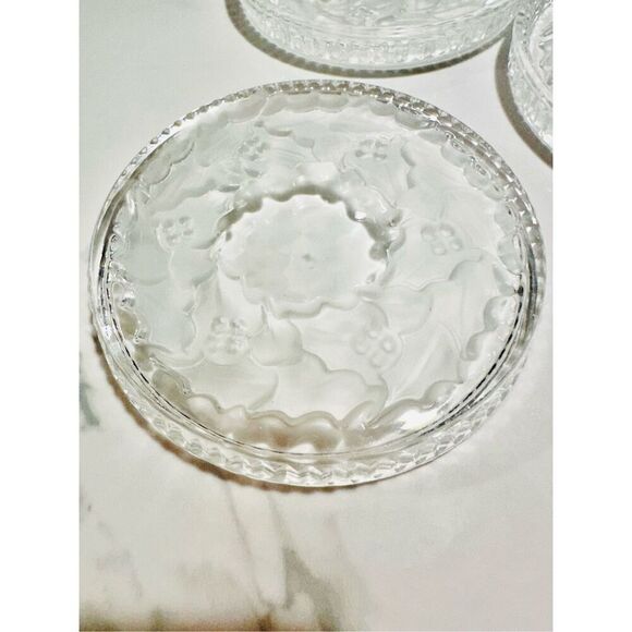 Set of 5 Christmas Poinsettias Holiday Coaster - Picture 5 of 5